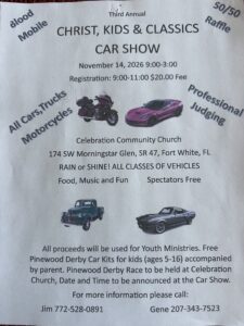 car show in fort white florida on november 14