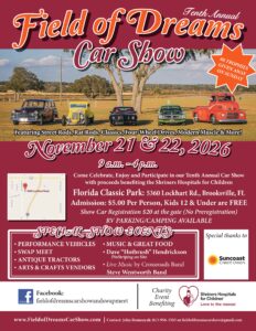 car show in brooksville florida on november 21 22