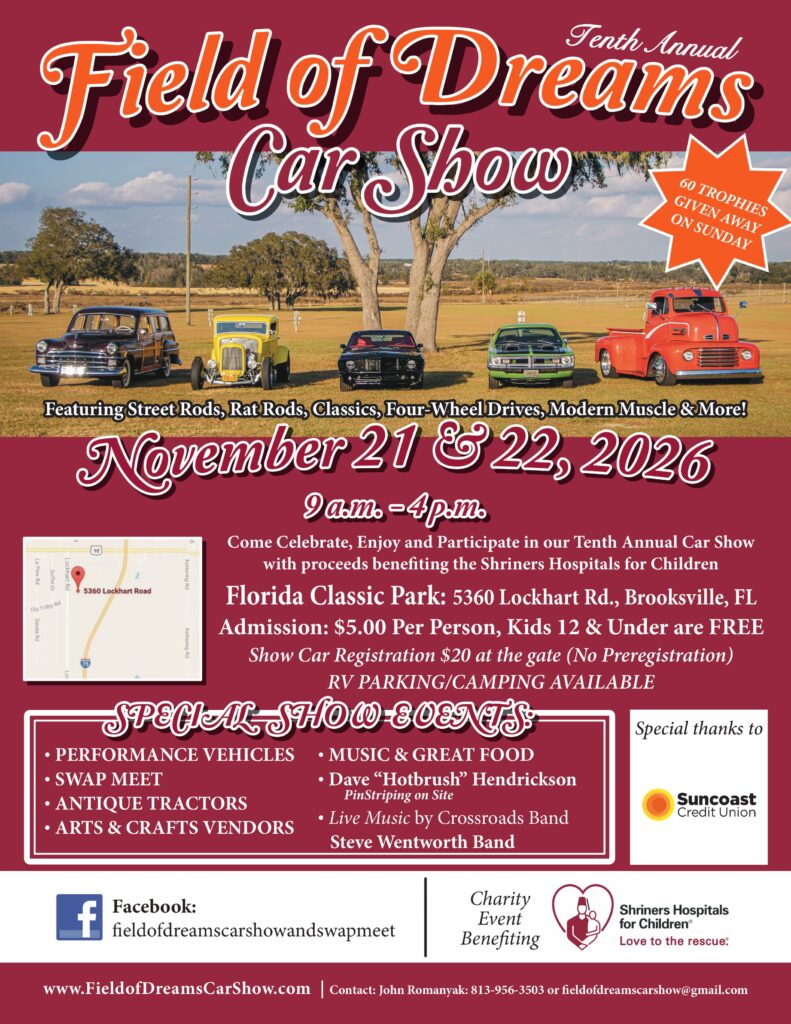 car show in brooksville florida on november 21 22
