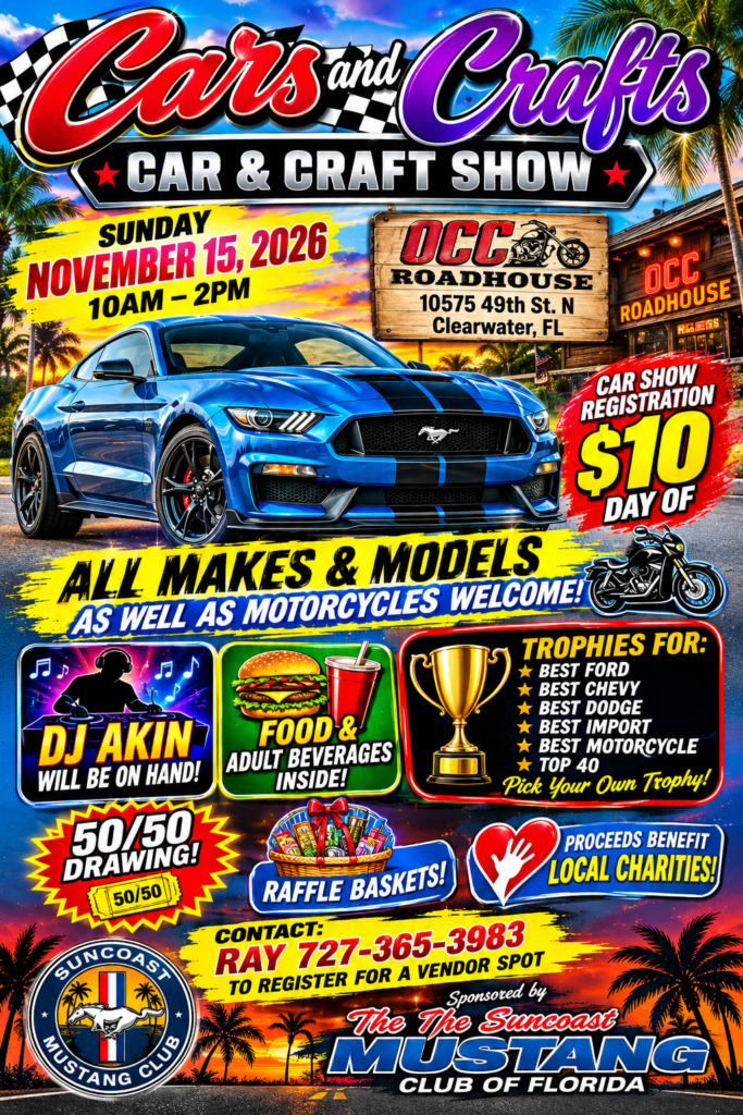 car show in clearwater florida on november 15