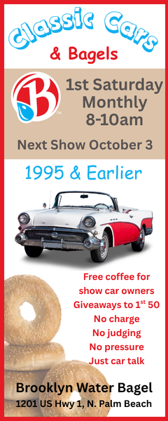 car show in plam beach florida on Saturdays