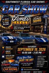 car show in estero florida on september 19