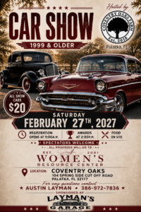 car show in palatka florida on february 27