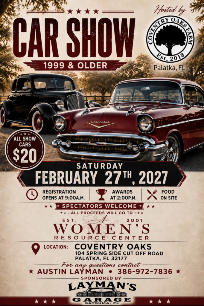 car show in palatka florida on february 27