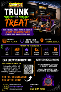 car show in ocala florida on october 10