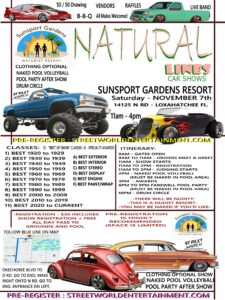 car show in Loxahatchee florida on november 7