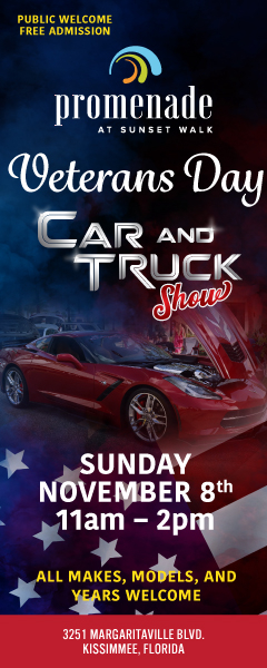 car show in kissimmee florida on november 8