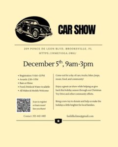 car show in brooksville florida on december 5