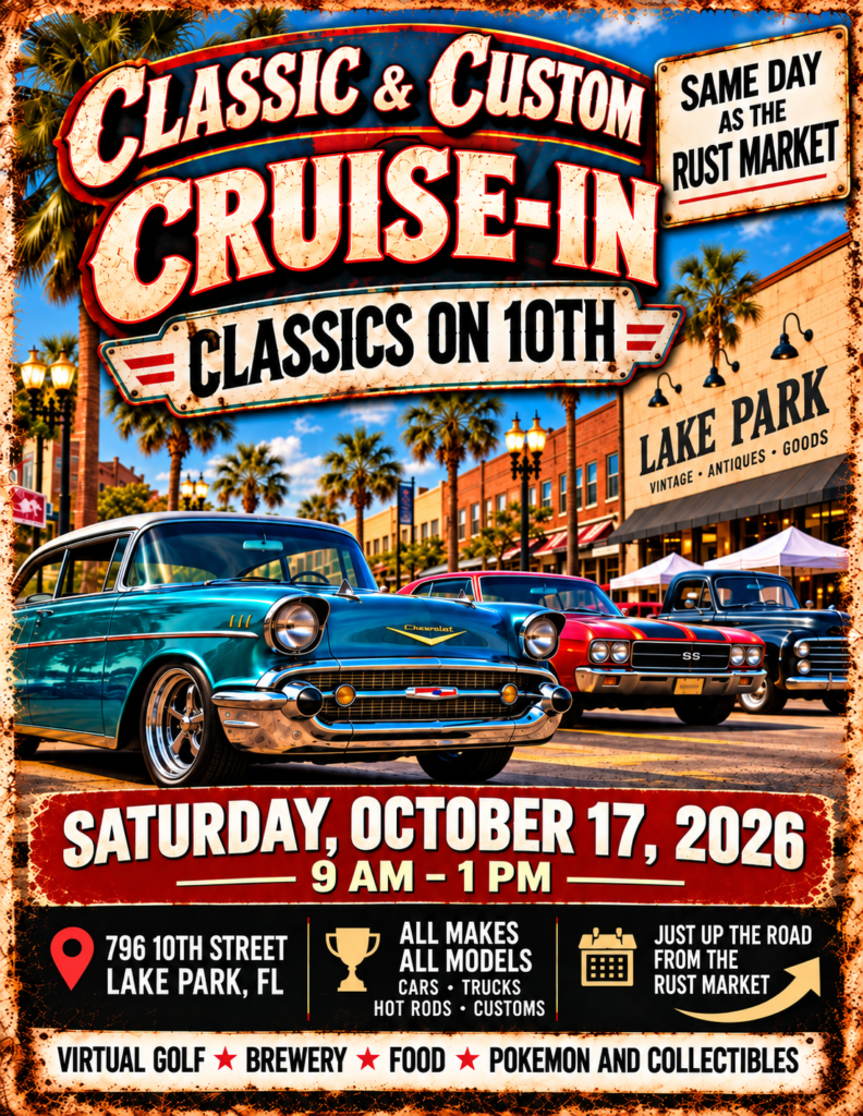 car show in lake park florida on october 17