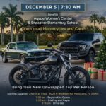 car show in viera melbourne florida on december 5