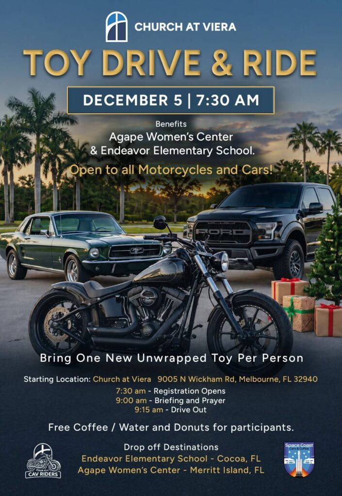 car show in viera melbourne florida on december 5