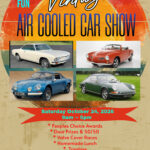 corvair car show in tavares florida on october 24