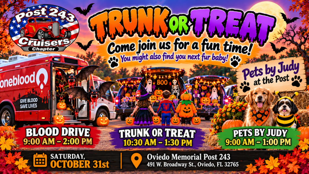 car show in oviedo florida on october 31