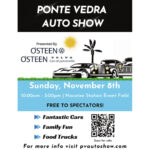 car show in Ponte Vedra Beach flroida on november 8