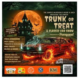 car show in pompano beach florida on october 31