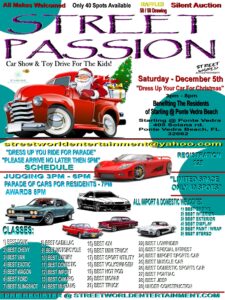 car show in ponte vendra beach florida on december 5